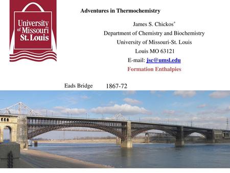 Adventures in Thermochemistry