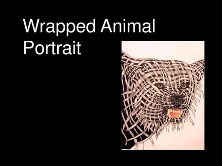 Wrapped Animal Portrait