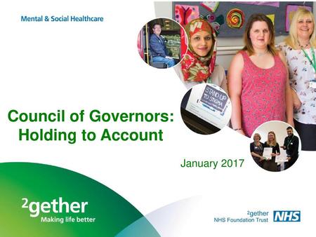 Council of Governors: Holding to Account