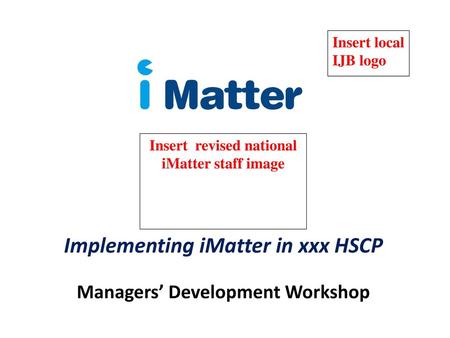 Implementing iMatter in xxx HSCP