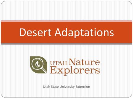 Utah State University Extension