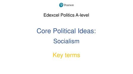 Edexcel Politics A-level