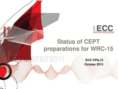 Status of CEPT preparations for WRC-15