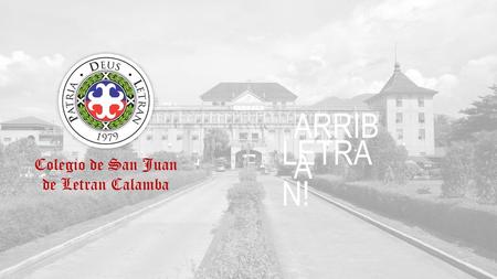 Colegio de San Juan de Letran Calamba