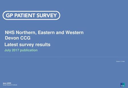 NHS Northern, Eastern and Western Devon CCG