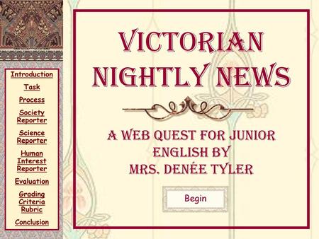 Victorian Nightly News