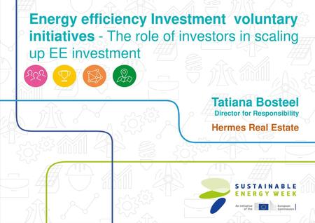 Energy efficiency As first fuel