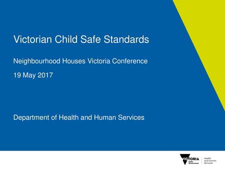 Victorian Child Safe Standards