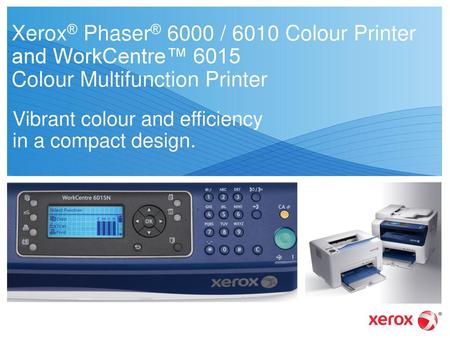 Vibrant colour and efficiency in a compact design.