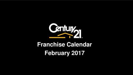 Franchise Calendar February 2017