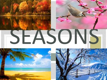 SEASONS.