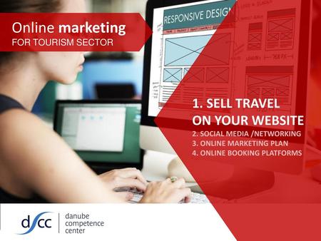 Online marketing 1. SELL TRAVEL ON YOUR WEBSITE FOR TOURISM SECTOR