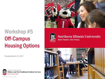 Workshop #5 Off-Campus Housing Options