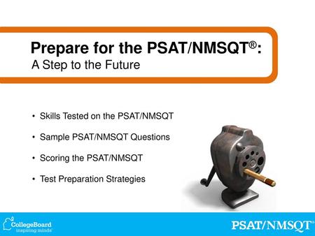 Prepare for the PSAT/NMSQT®: