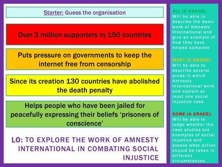 Over 3 million supporters in 150 countries