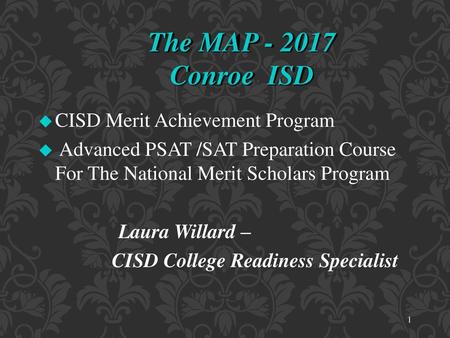 CISD College Readiness Specialist