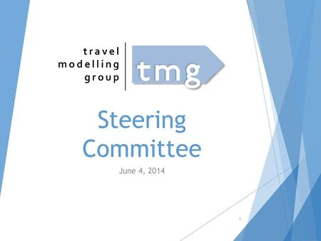 Steering Committee June 4, 2014.