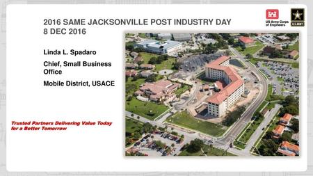 2016 SAME Jacksonville Post Industry Day 8 Dec 2016