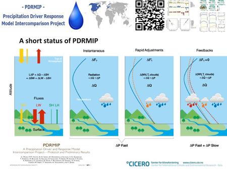 A short status of PDRMIP