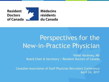 Perspectives for the New-in-Practice Physician