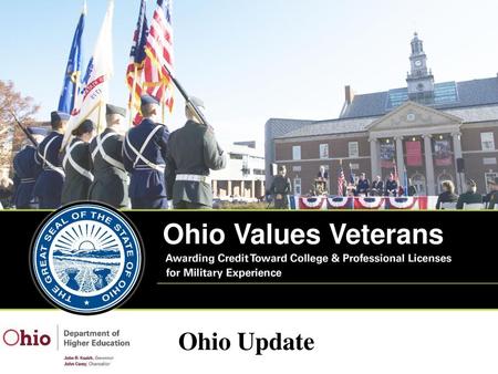 Ohio Values Veterans Ohio Update.