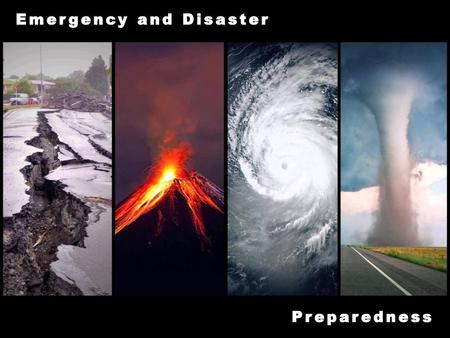 Emergency and Disaster