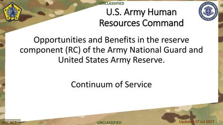 U.S. Army Human Resources Command