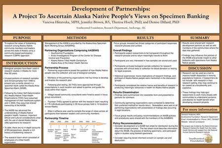 Development of Partnerships: