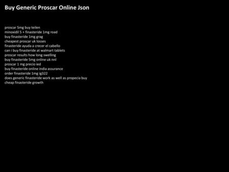 Buy Generic Proscar Online Json