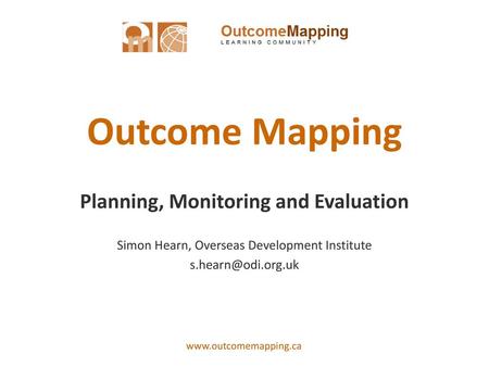 Planning, Monitoring and Evaluation