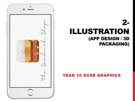 2- Illustration (App design / 3d packaging)