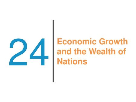 Economic Growth and the Wealth of Nations