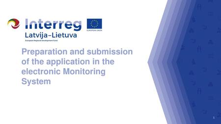 GENERAL INFORMATION The eMS is a monitoring system to support submission, approval, management and administration of projects in the context of Interreg.