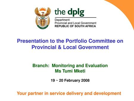 Your partner in service delivery and development