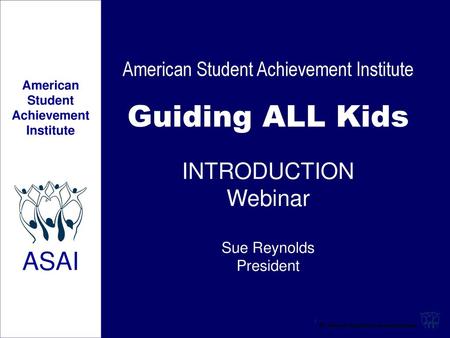 American Student Achievement Institute