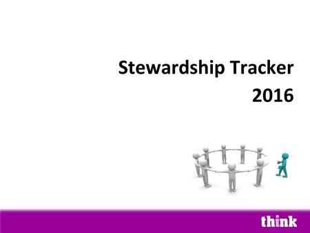 Stewardship Tracker 2016.