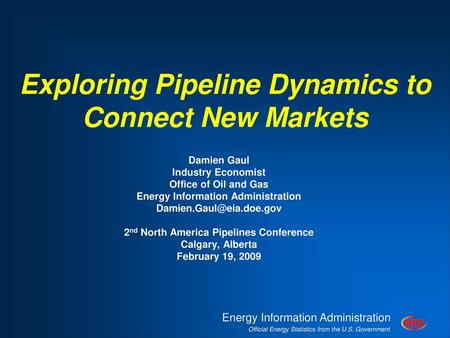 Exploring Pipeline Dynamics to Connect New Markets