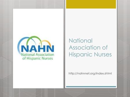 National Association of Hispanic Nurses