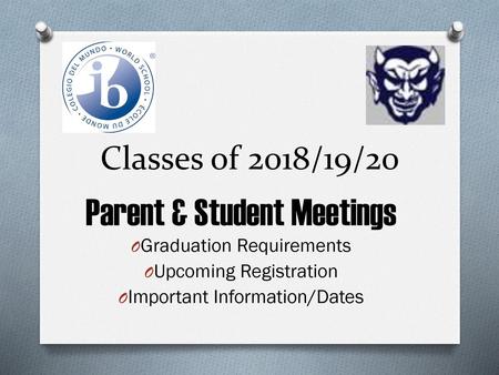 Parent & Student Meetings