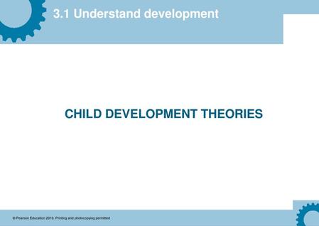 CHILD DEVELOPMENT THEORIES