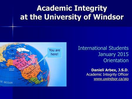 Academic Integrity at the University of Windsor