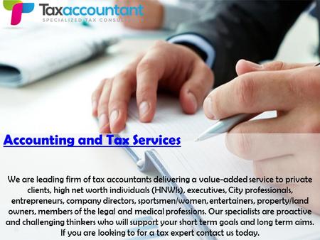 Leading Firm of Tax Accountants