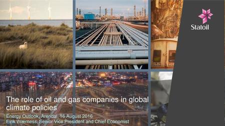 The role of oil and gas companies in global climate policies