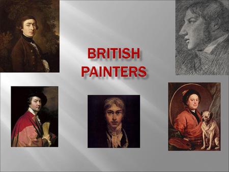 BRITISH PAINTERS.