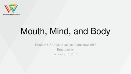 Families USA Health Action Conference 2017