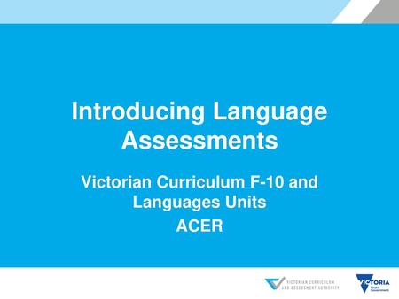 Introducing Language Assessments