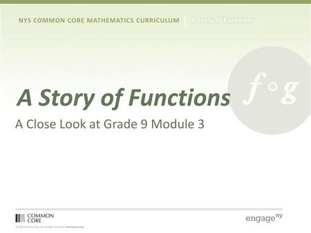 Grade 9 – Module 3 Module Focus Session