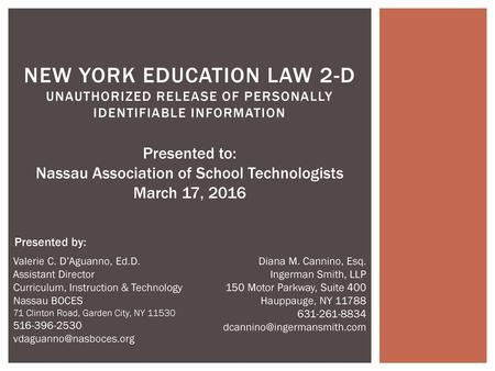 Nassau Association of School Technologists