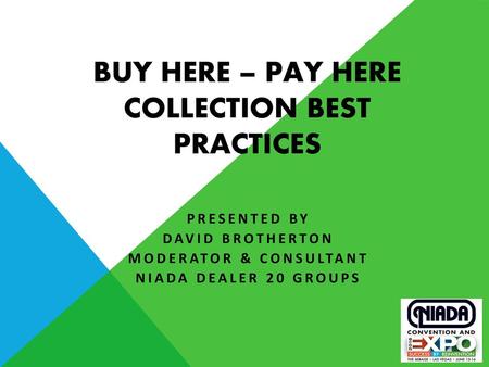 Buy here – pay here Collection best practices