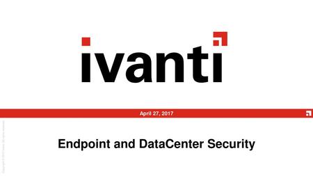 Endpoint and DataCenter Security